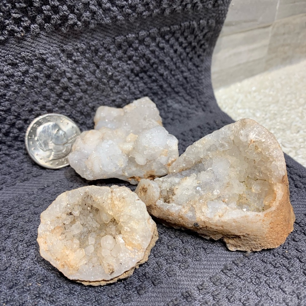 Quartz crystals ❤️ hand collected by yours truly.